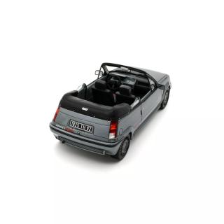 Renault 5 GT Turbo Cabriolet Gris Tungstene 1995 OttO mobile 1:18 Resinemodell (Türen, Motorhaube... nicht zu öffnen!)